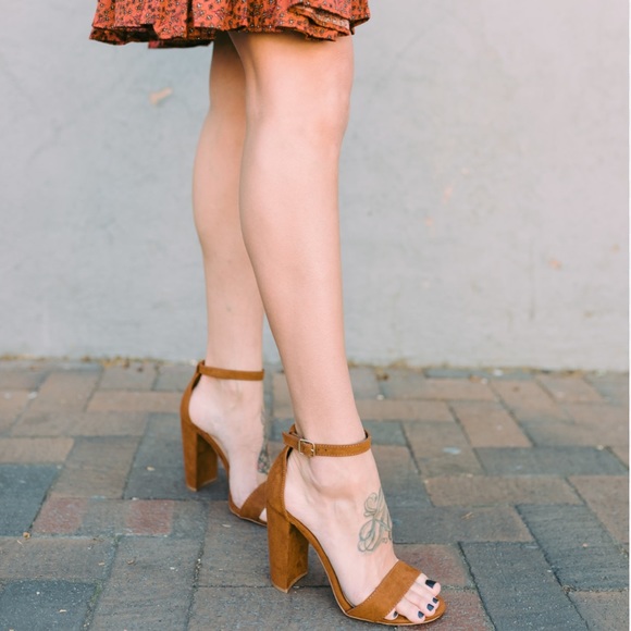 Sam Edelman Yaro Suede Block Heeled Sandals - Picture 9 of 10